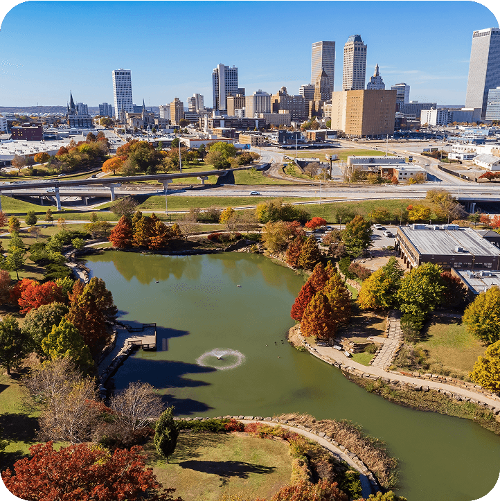 Tulsa, Oklahoma skyline