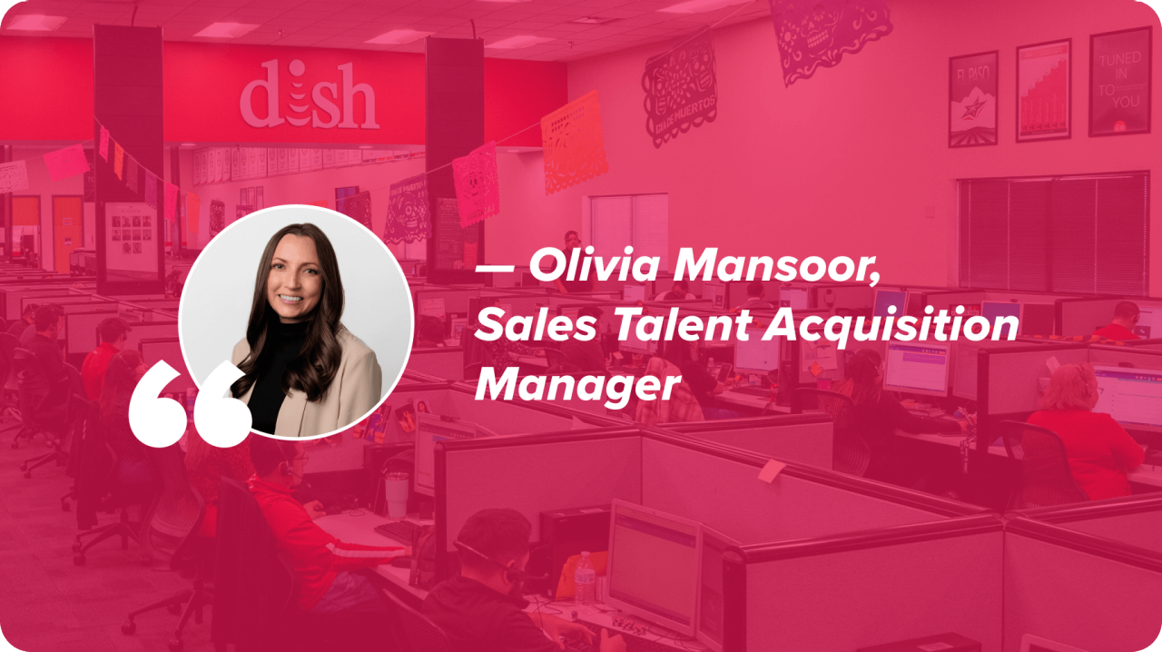 Pull quote over red background