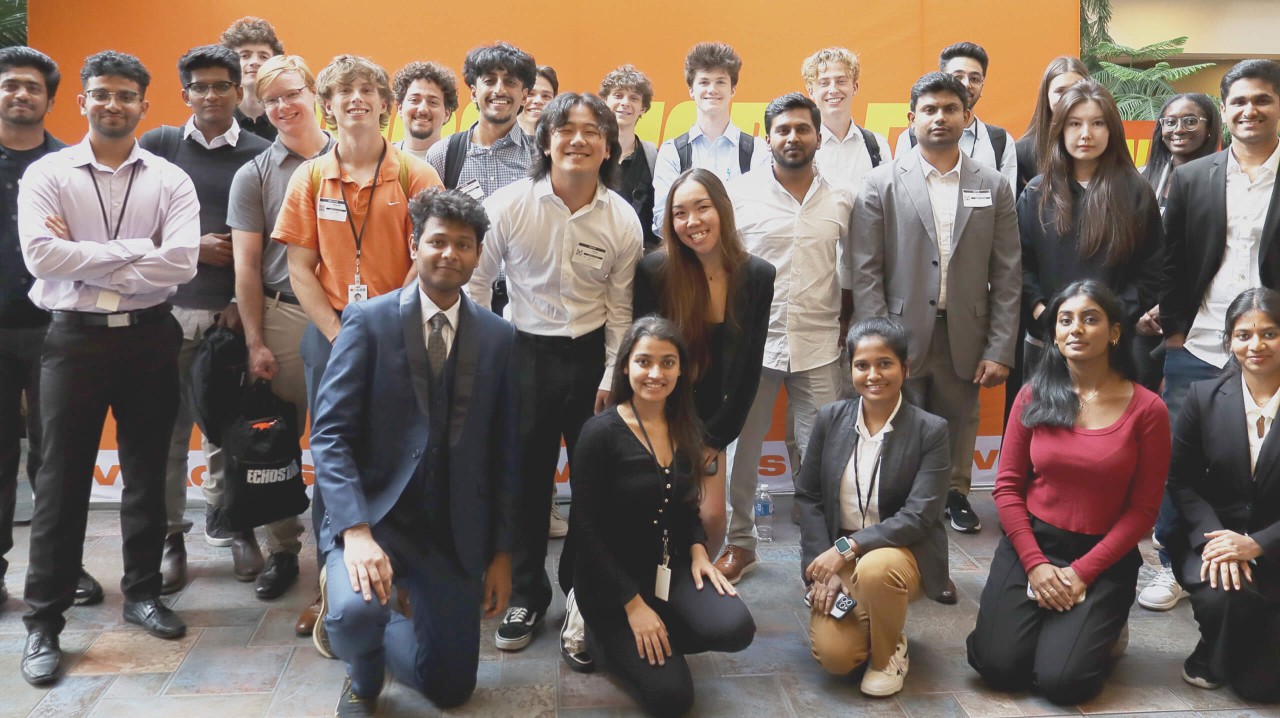 Group photo of our 2025 interns