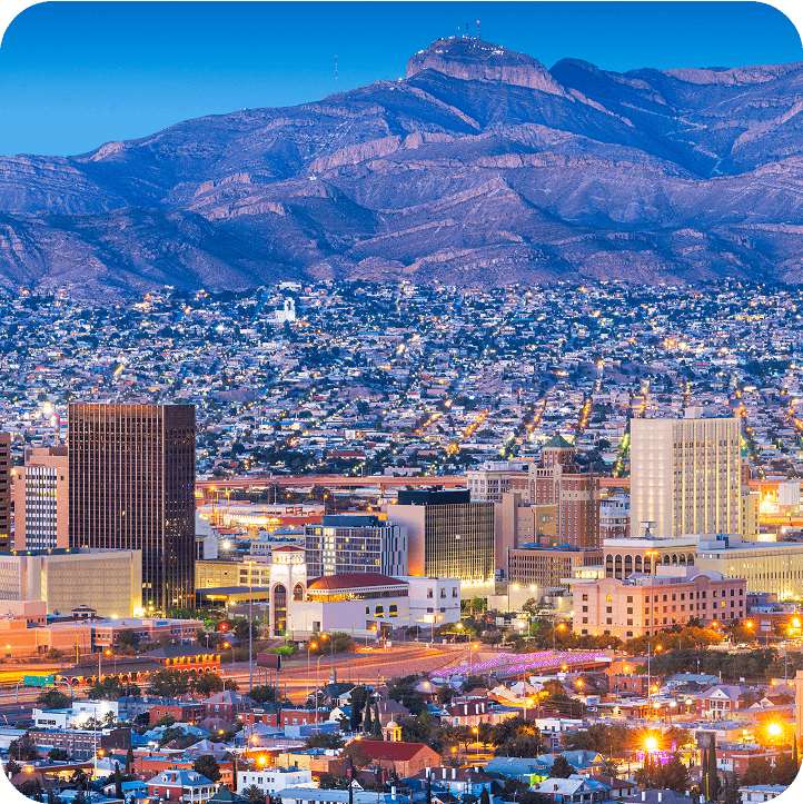 El Paso, Texas skyline
