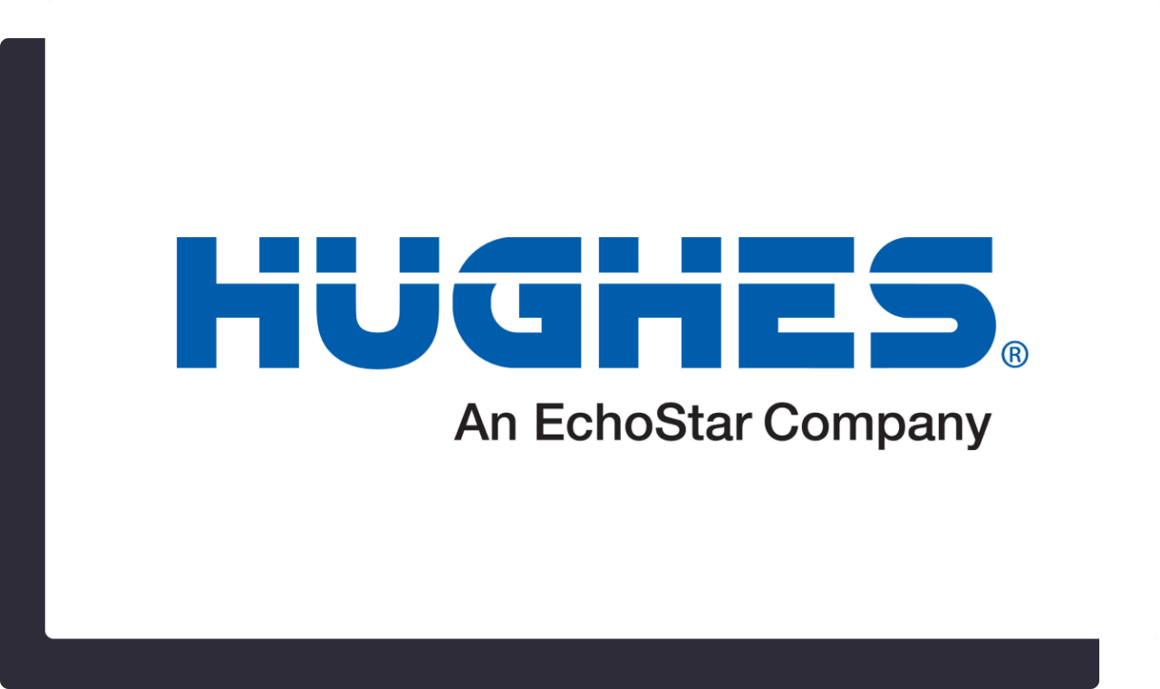 Hughes logo with the text 'An EchoStar Company' beneath it.