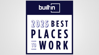 2025 Built In Best Places to Work award badge
